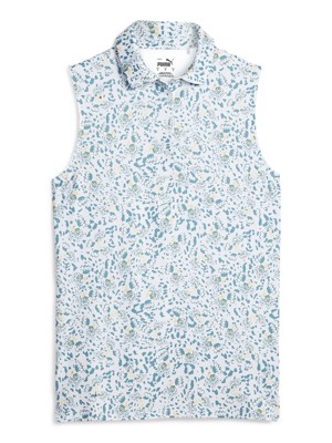 Puma Ladies MATTR Mariposa Sleeveless Polo Shirt