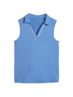 Puma Ladies Cloudspun Piped Sleeveless Shirt