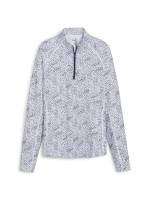 Puma Ladies You-V Microdot 1/4 Zip Pullover