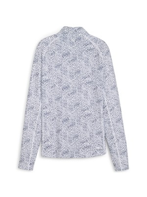 Puma Ladies You-V Microdot 1/4 Zip Pullover
