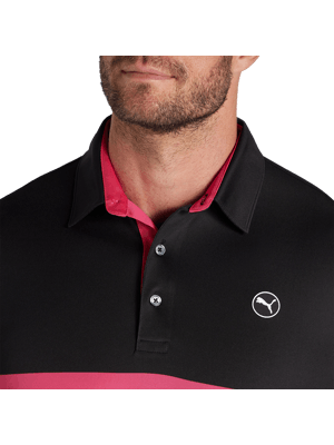 Puma Mens Pure Colourblock Polo Shirt