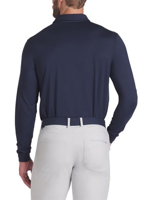 Puma Mens Cloudspun Midweight Long Sleeve Polo Shirt