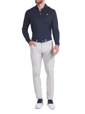 Puma Mens Cloudspun Midweight Long Sleeve Polo Shirt
