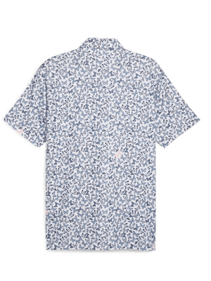 Puma Mens Cloudspun Butterflies Polo Shirt