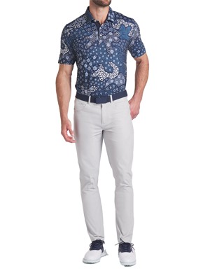 Puma Mens Cloudspun Bloom Camo Polo Shirt