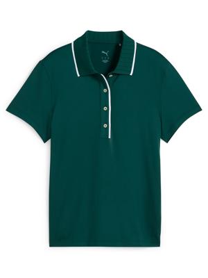 Puma Ladies Cloudspun Bridges Short Sleeve Polo Shirt