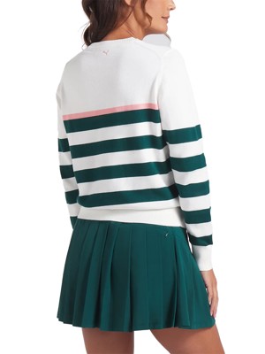 Puma Ladies Resort Stripe Jumper