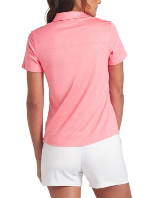Puma Ladies MATTR Lianas Jacquard Short Sleeve Polo Shirt