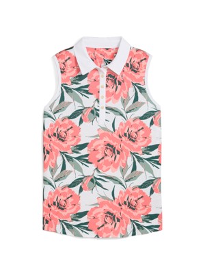 Puma Ladies MATTR Beautiful Game Sleeveless Polo Shirt
