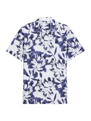 Puma Mens MATTR Broken Flower Polo Shirt