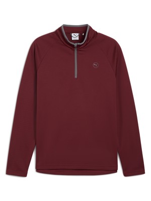 Puma Mens Waffle Fleece 1/4 Zip Pullover
