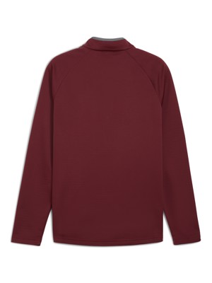 Puma Mens Waffle Fleece 1/4 Zip Pullover