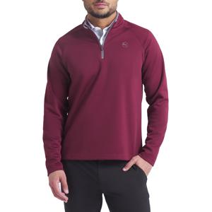 Puma Mens Waffle Fleece 1/4 Zip Pullover