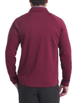 Puma Mens Waffle Fleece 1/4 Zip Pullover