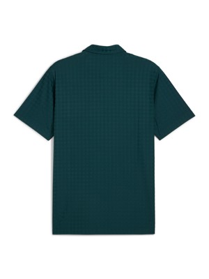 Puma Mens MATTR Houndstooth Polo Shirt