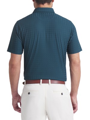 Puma Mens MATTR Houndstooth Polo Shirt