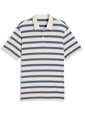 Puma Mens Cloudspun Stripe Polo Shirt