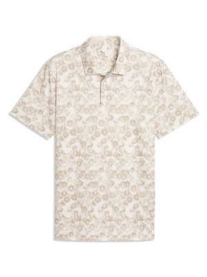 Puma Mens Pure 2.0 Floral Polo Shirt