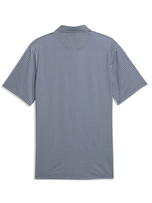 Puma Mens Cloudspun Mono Check Polo Shirt