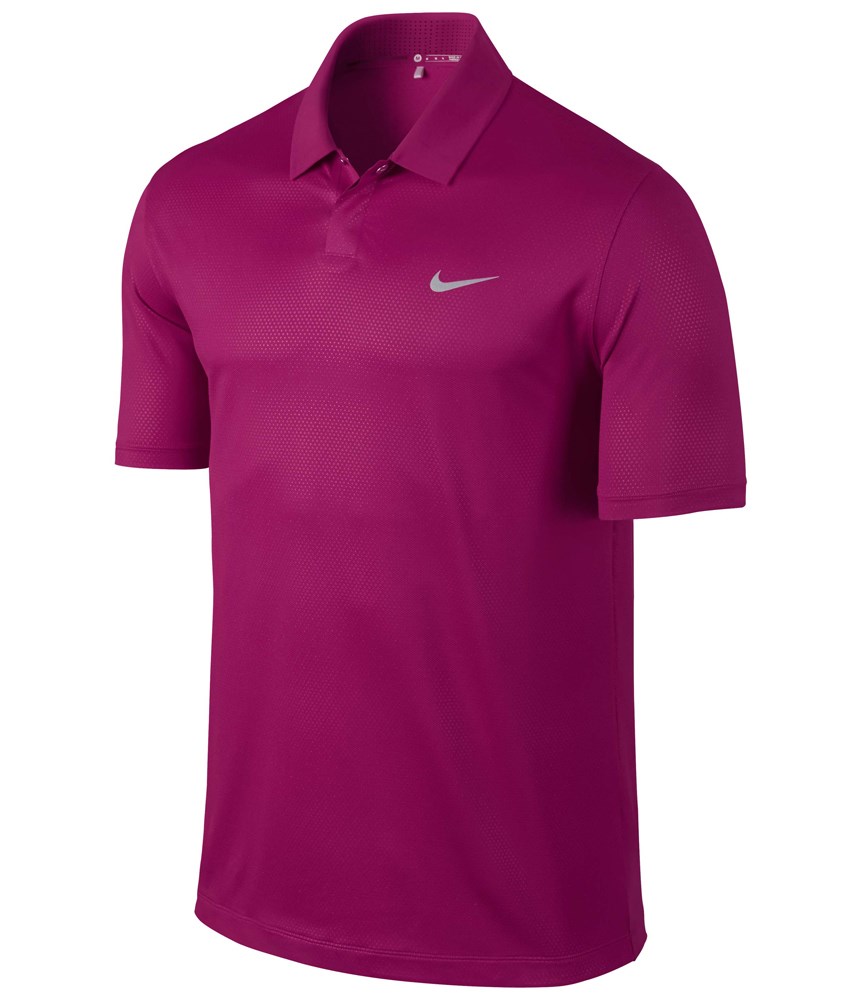 Nike Mens TW Seasonal Embossed 2.0 Polo Shirt | GolfOnline