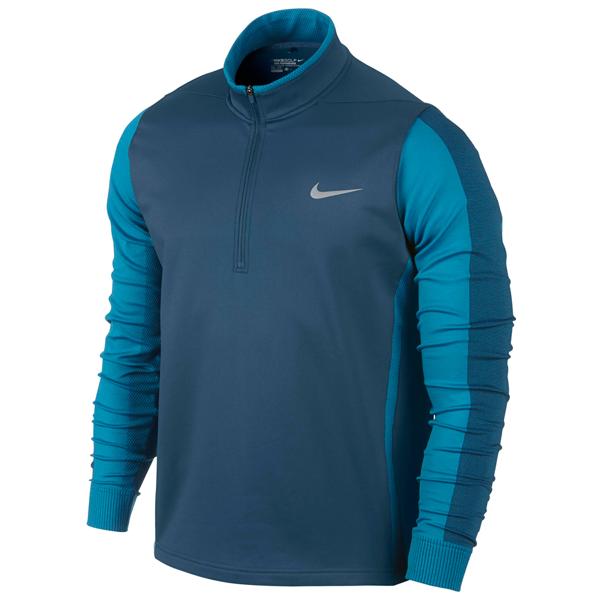 nike therma strike half zip