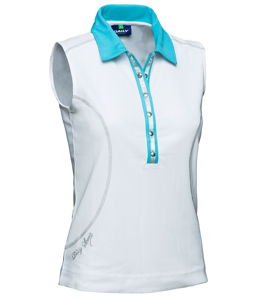 Daily Sports Ladies Alexis Sleeveless Polo Shirt | GolfOnline