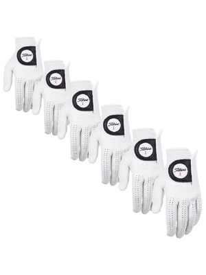 Titleist Mens Players Gloves (6 Pack)