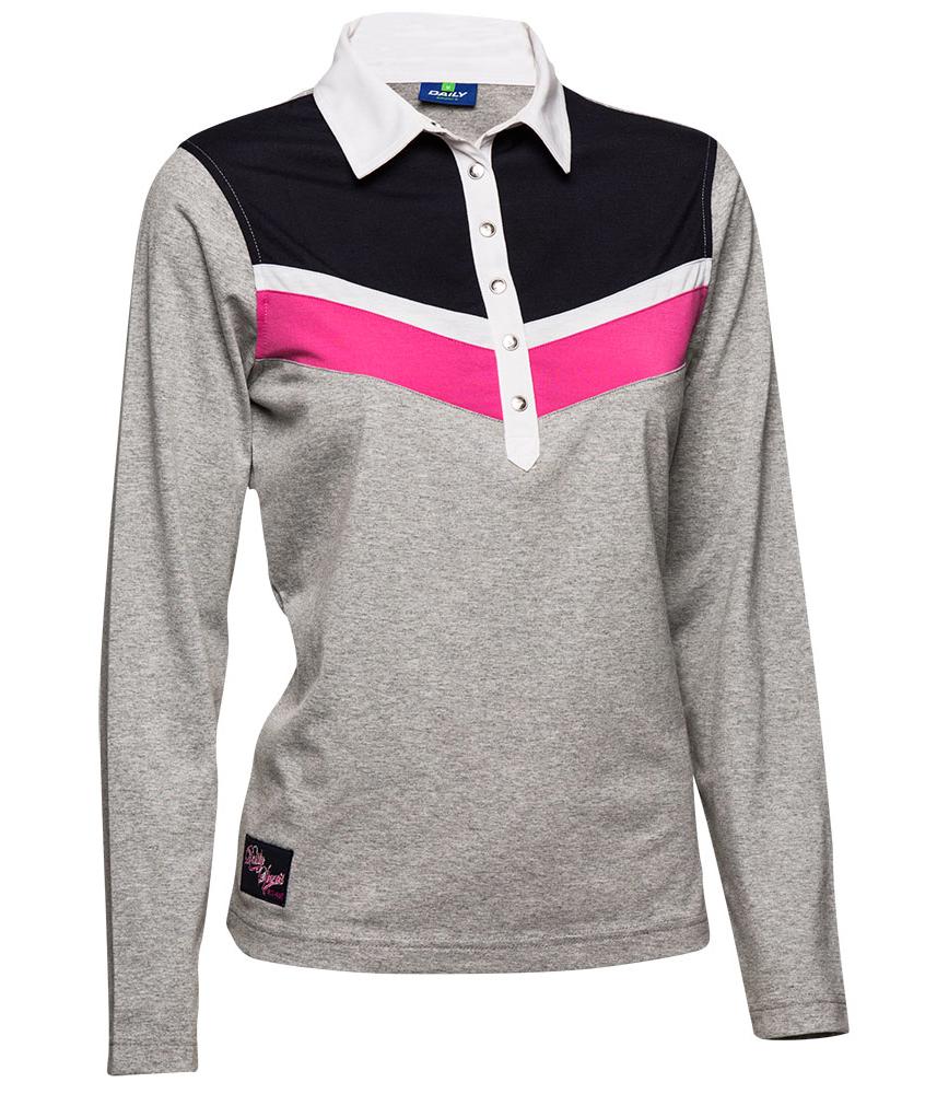 Daily Sports Ladies Tilly Long Sleeve Polo Shirt