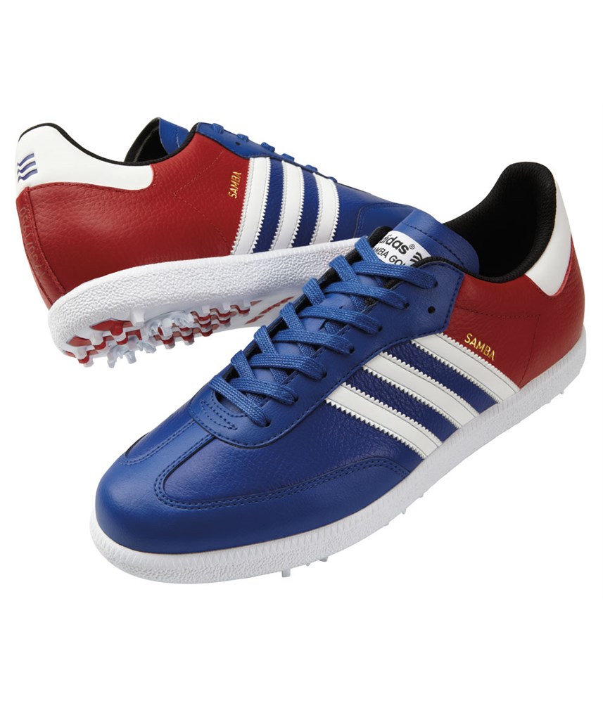adidas Samba Limited British Open Edition Shoes (Blue/Red) 2012
