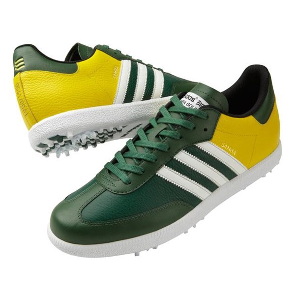 adidas Mens Samba Limited Edition Shoes (Green/Yellow) 2012