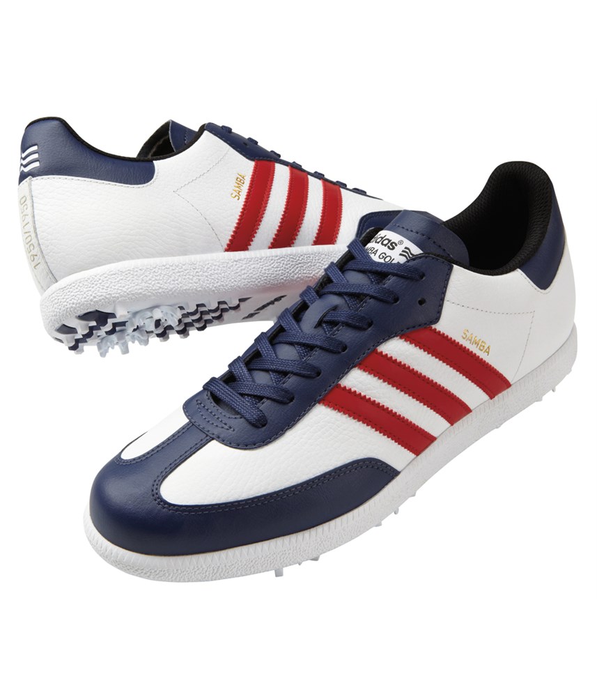 adidas Mens Samba Limited US Open Edition Shoes (Navy/Red) 2012