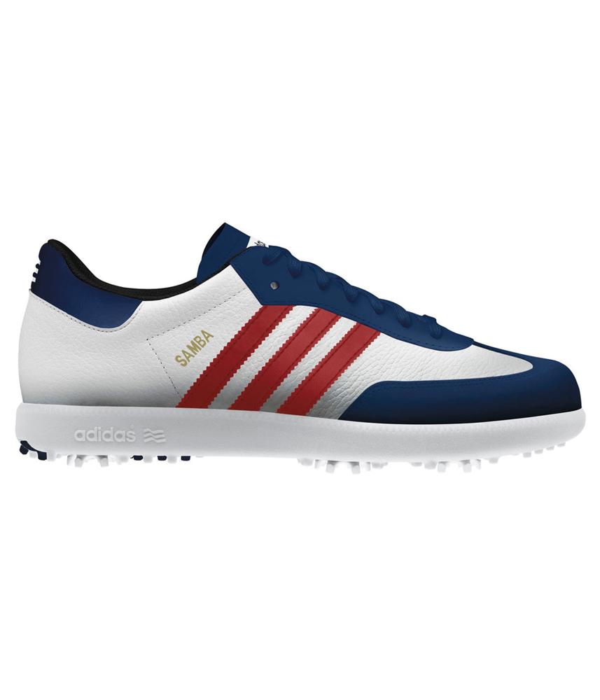 adidas Mens Samba Limited US Open Edition Shoes (Navy/Red