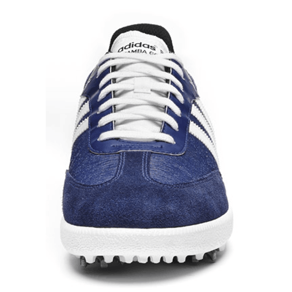 adidas Mens Samba Golf Shoes (Dark Blue/White) 2013 adidas Mens Samba Golf Shoes (Dark Blue/White) 2013