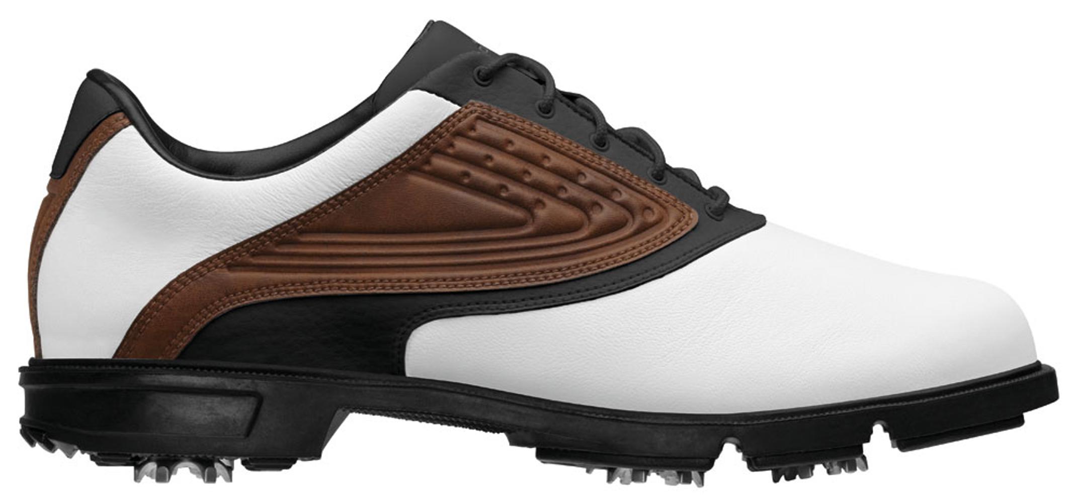 adidas AdiCore Z Traxion Golf Shoes (White/Malt/Black)