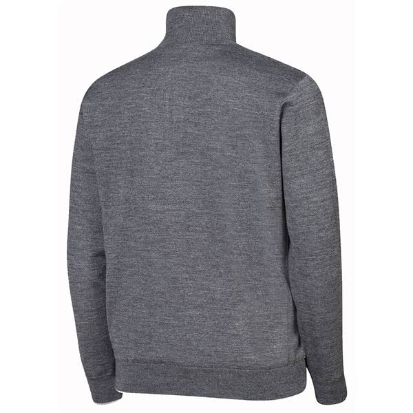Oscar Jacobson Mens Iwan Pin Half Zip Sweater - Golfonline