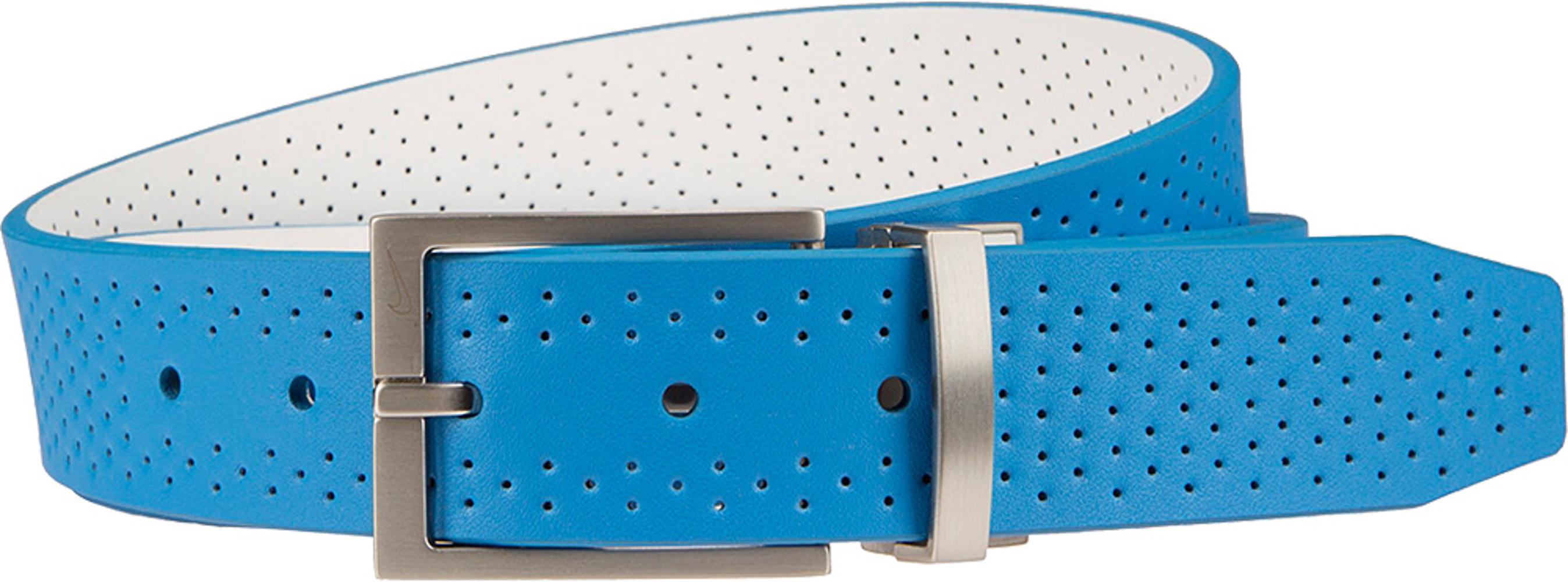 men's nike reversible double edge stitched belt