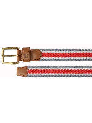 FootJoy Mens Striped Braided Belt - SALE