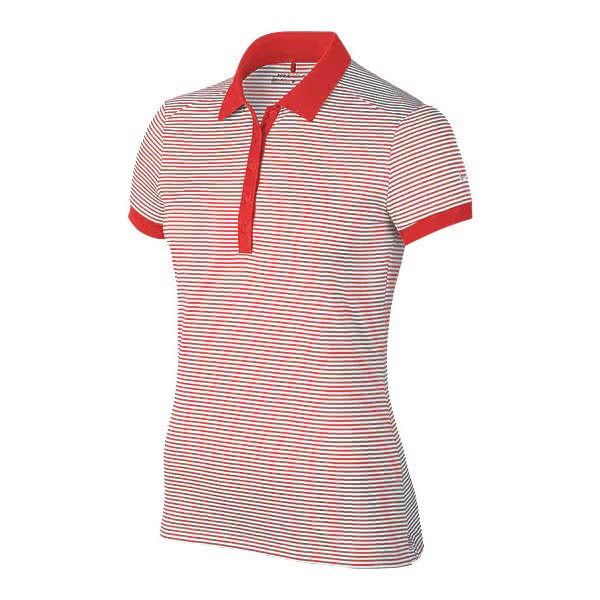 Nike Ladies Victory Stripe Polo Shirt | GolfOnline