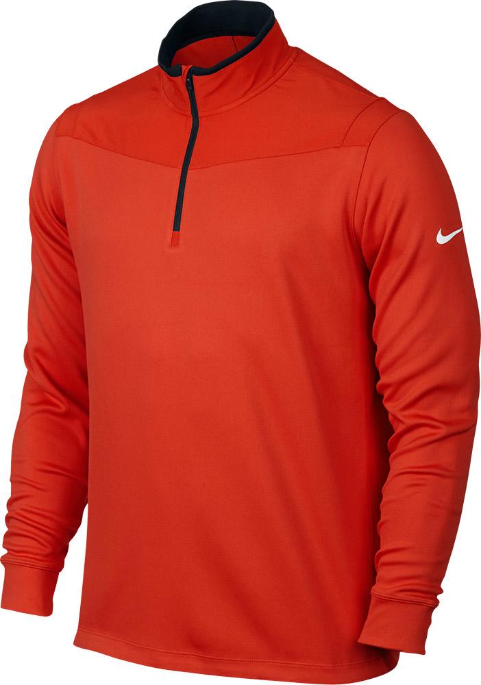 Nike Mens DriFit Half Zip Long Sleeve Top