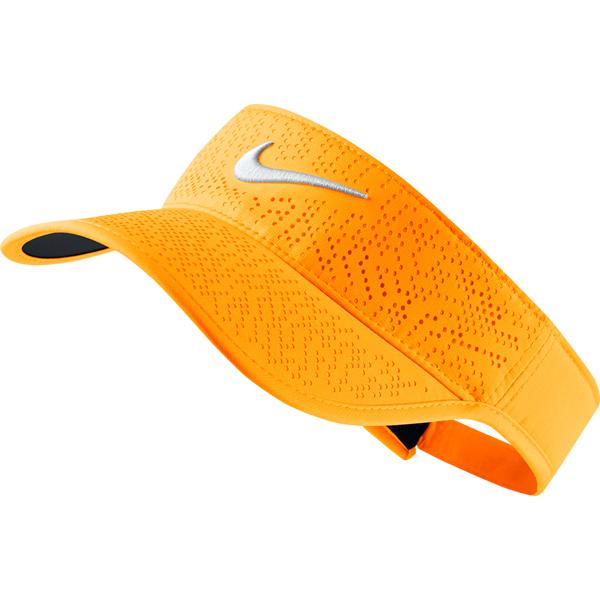 orange nike visor