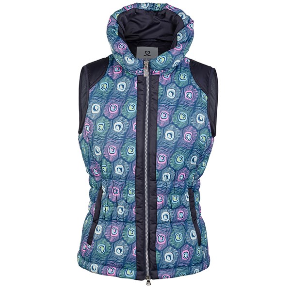 Daily Sports Ladies Peacock Wind Vest
