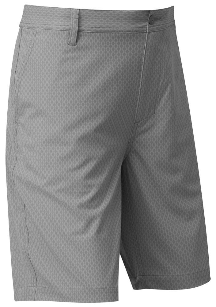 FootJoy Mens Tonal Print Tapered Fit Shorts