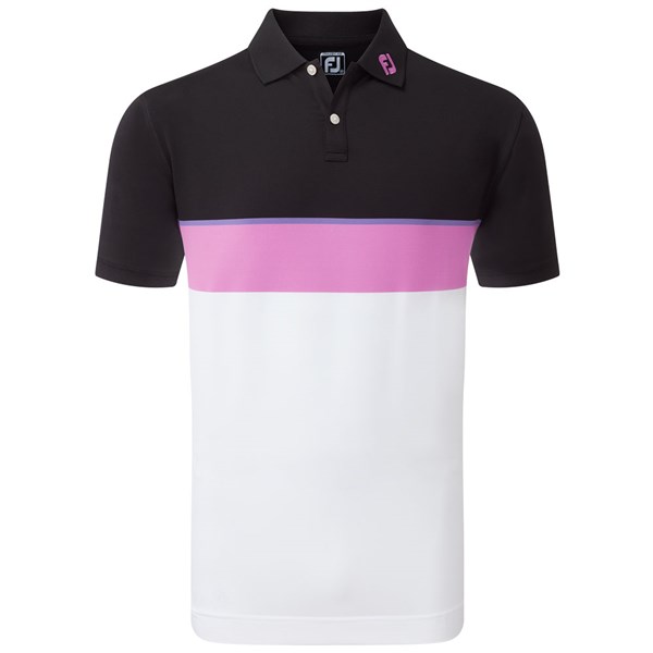 FootJoy Mens Colour Theory Lisle Polo Shirt