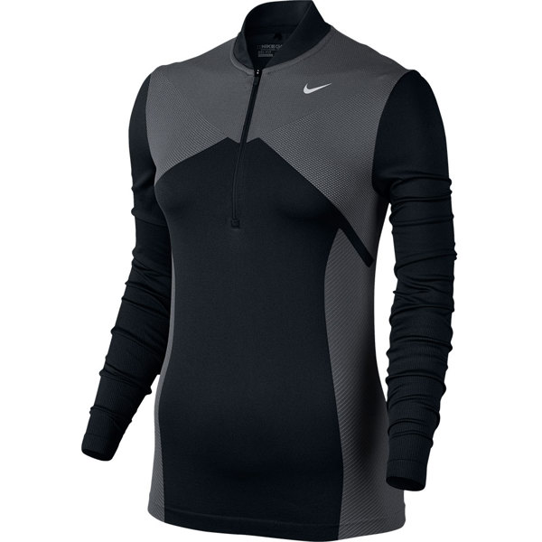 nike ladies half zip top