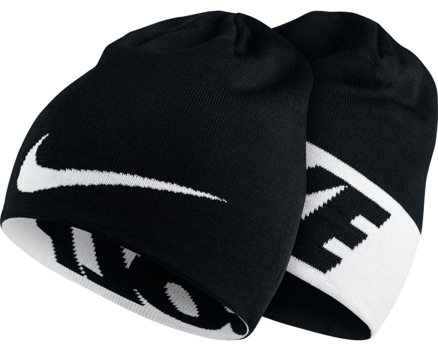 nike black beanie hat