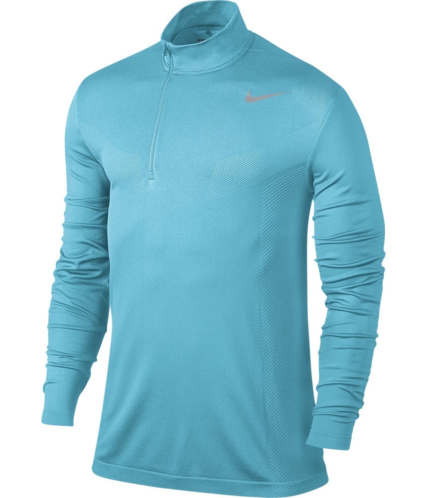 Nike Mens Dry Knit Half Zip Long Sleeve Golf Top - Golfonline