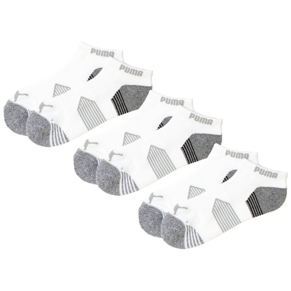 Puma Mens Essential Low Cut Socks (3 Pairs) - Golfonline