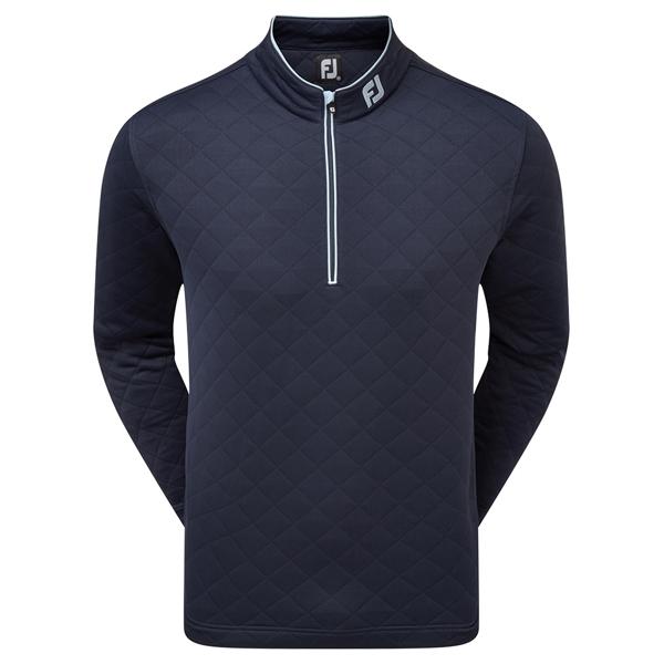 mens quilted pullover