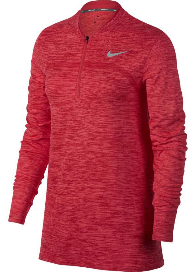 nike women's dry half zip golf shirt