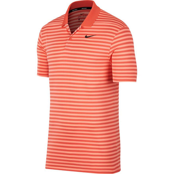 nike men's dry victory stripe polo golf shirt